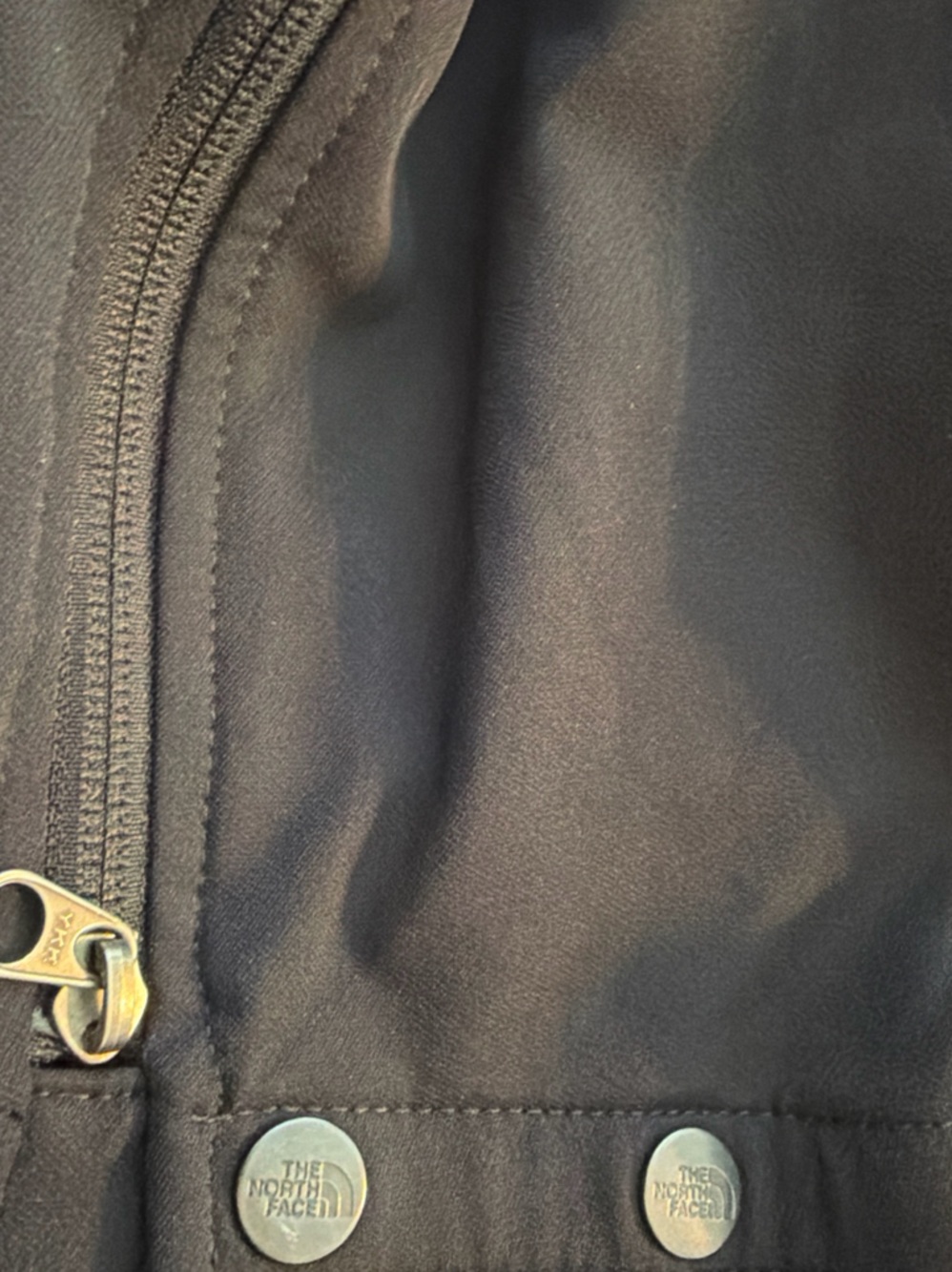 Mens The North Face black Polyester Fleece lined full zip Tactile Jacket - Picture 7 of 13